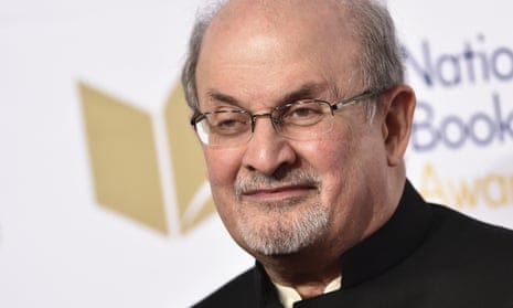 Salman Rushdie pictured in 2017