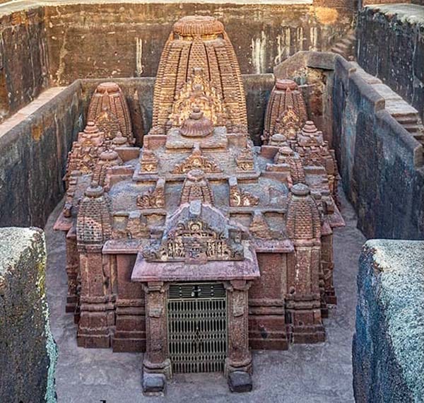 Brahmanical Rock-cut Temple (Dharamarajeshwara Temple), Chandwasa Village,  Garoth Tehsil, Mandsaur, Madhya Pradesh