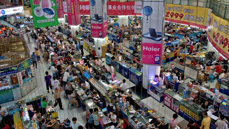 Tour to Shenzhen Electronic Markets - TRIPS AND BOOKS