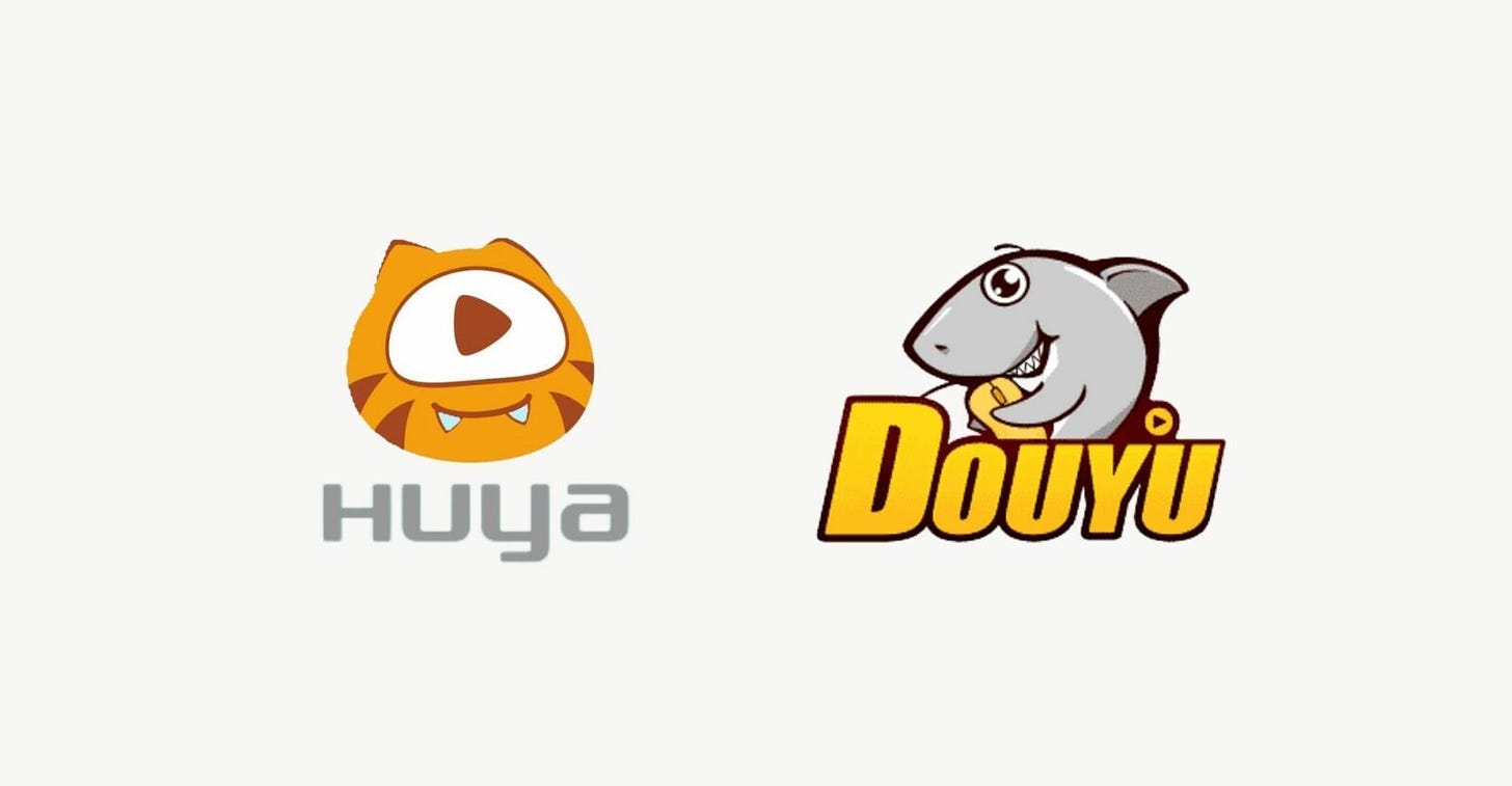 Huya and Douyu