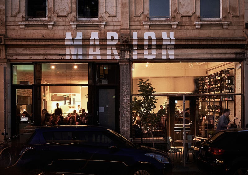 wear this there: marion wine bar.