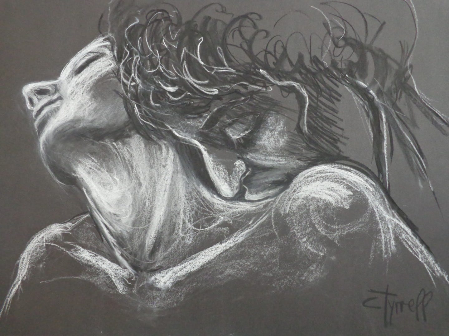 Lovers - Desire, Drawing by Carmen Tyrrell | Artmajeur