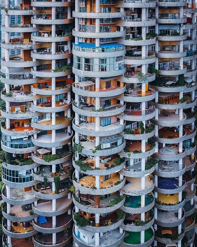 A building in Guiyang, China - by Jord Hammond
