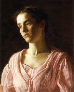 Portrait of Maud Cook by Thomas Eakins (1895)