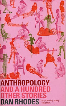 Book jacket for Anthropology and a hundred other stories by Dan Rhodes