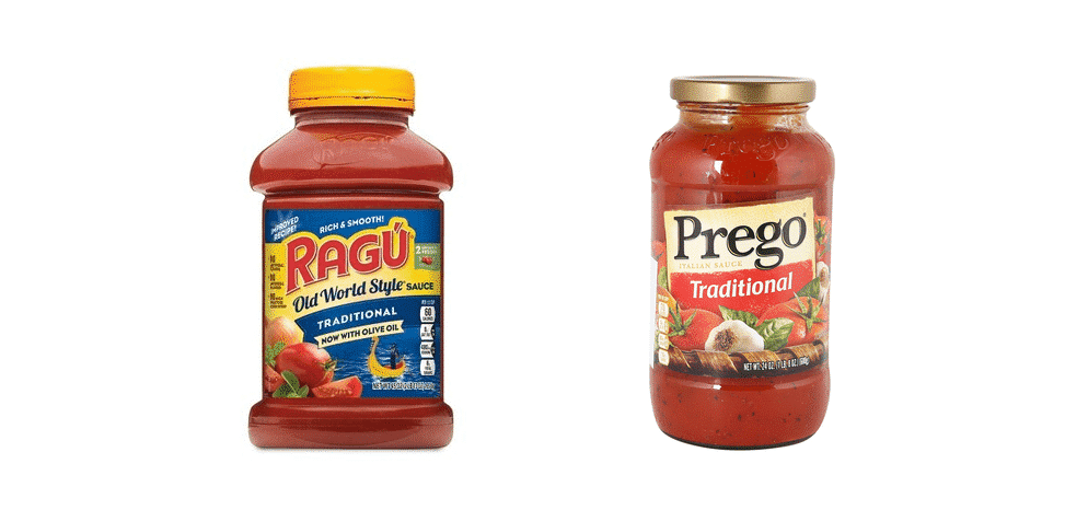 Ragu vs Prego: What's The Difference? - Miss Vickie
