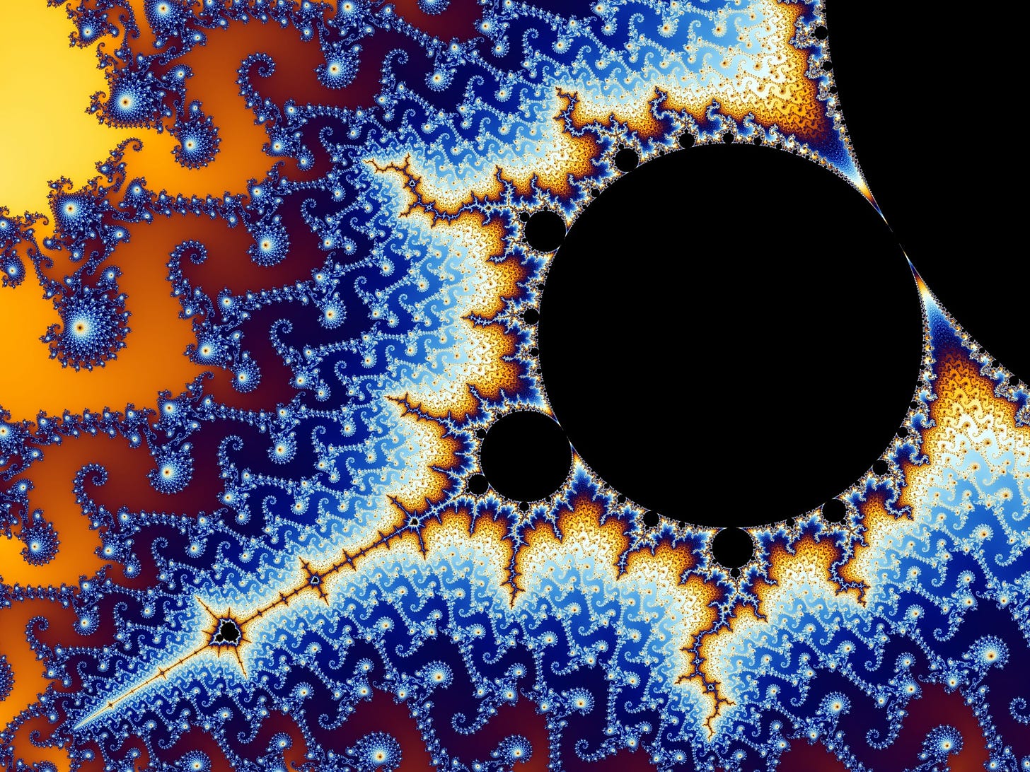 The Mandelbrot set, thumbprint of God? | Mandelbrot fractal, Fractal  images, Fractal geometry