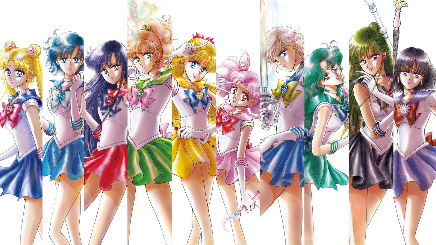 Sailor Moon artwork by Naoko Takeuchi