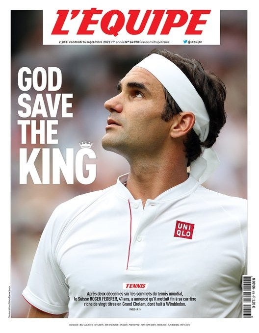 Tenis: Federer se retira del tenis: reacciones en directo, hoy | Última  hora de Nadal, Alcaraz...