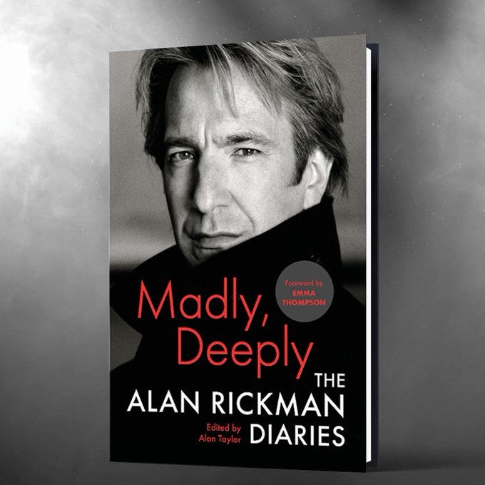 Alan Rickman diaries