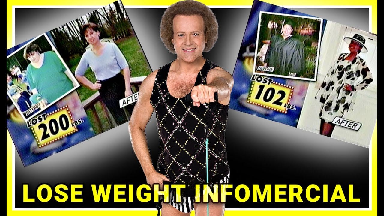 LOSE WEIGHT with Richard Simmons Infomercial | As Seen On TV - YouTube
