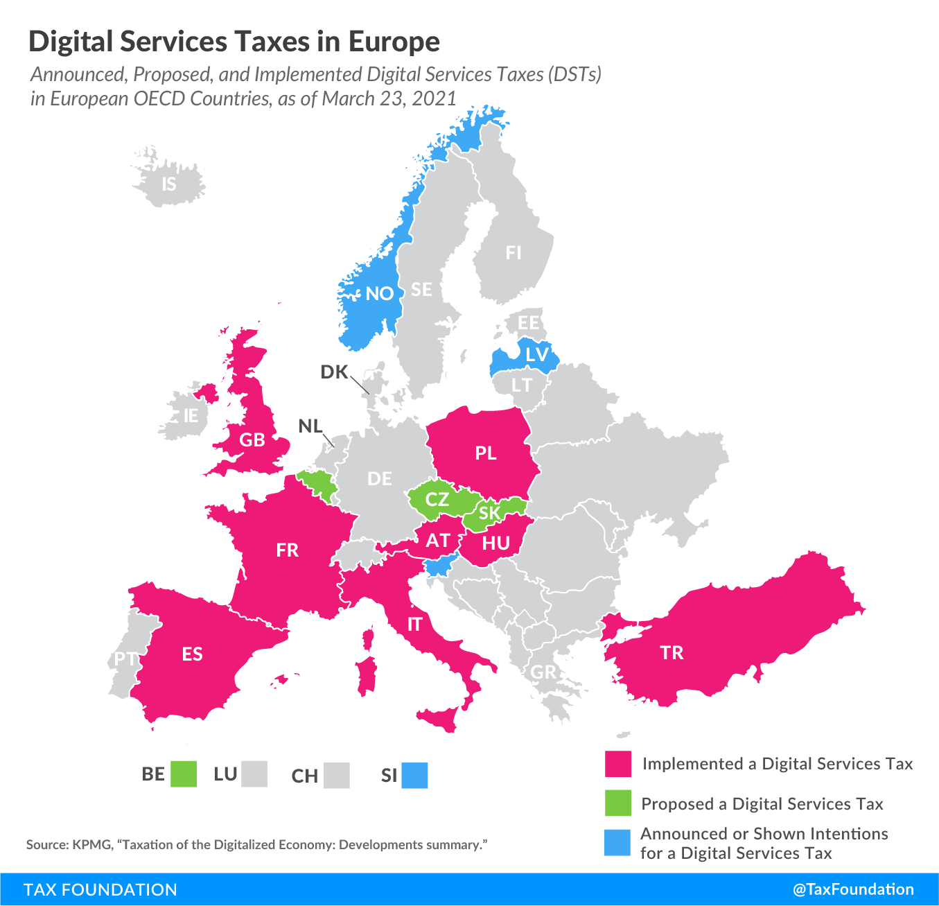 Digital tax Europe Digital taxes in Europe Digital services tax Europe Digital services taxes in Europe 2021