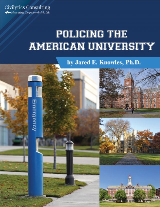 Policing the American University cover