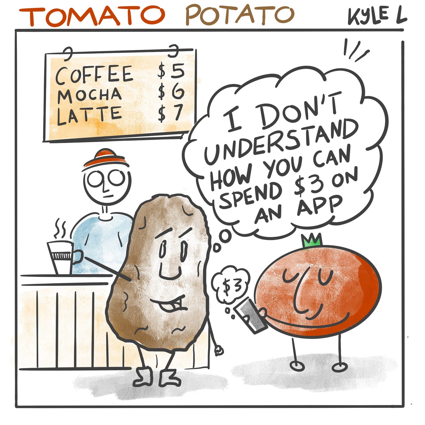 Tomato Potato comic
