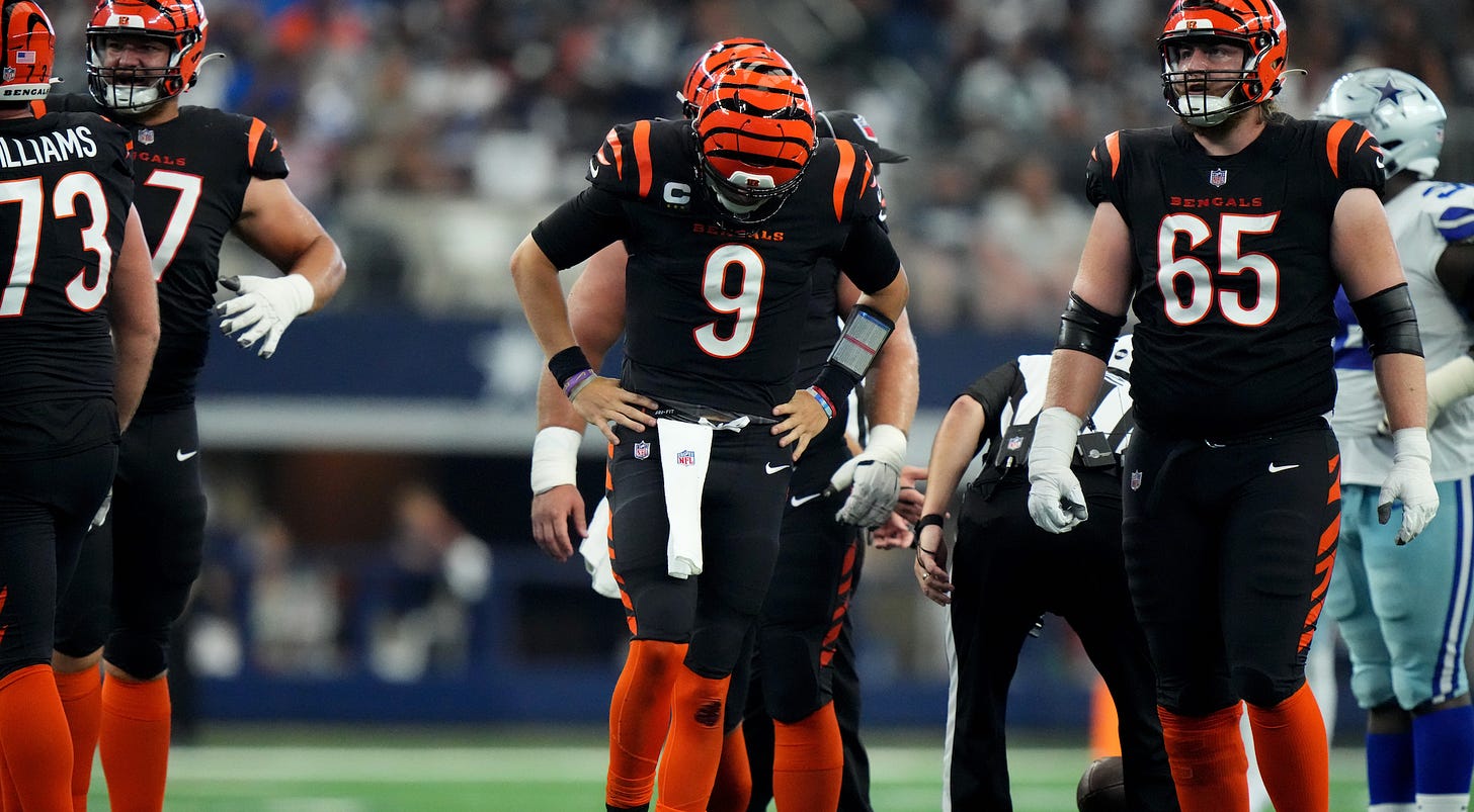 Watch: Play against Cowboys shows exactly why Bengals are struggling early  this season