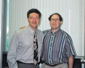 Squinto and Bell in 1992, shortly after starting Alexion.