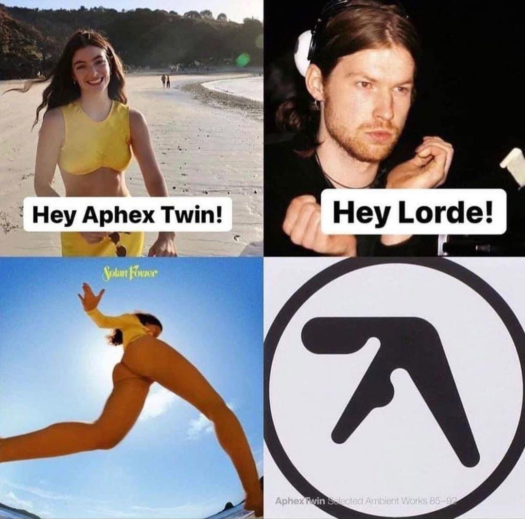 Hello Aphex Twin / Hey Lorde | Hello Yoshi from Super Mario | Know Your Meme