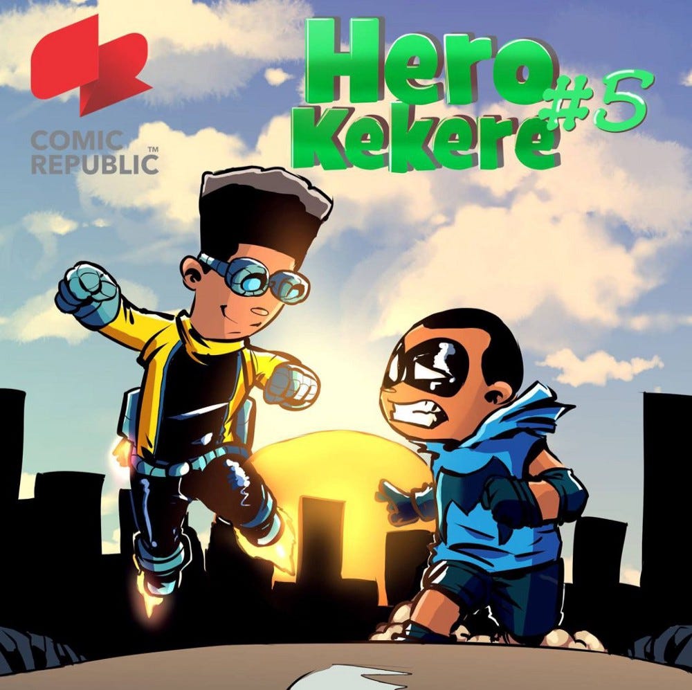 Cover of Hero Kekere by Comic Republic