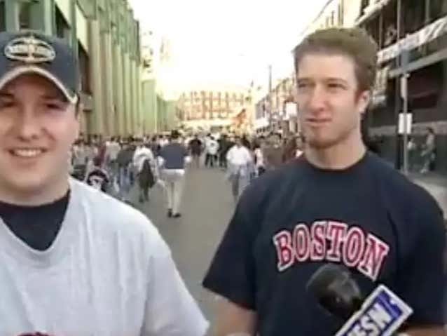 Dave Portnoy Wasnt Taking Any Shit Outside Of The 1999 Yankees/Redsox ALCS  | Barstool Sports