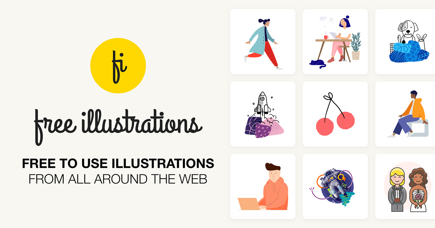 Free illustrations - List of free to use illustrations & vectors | Product  ...