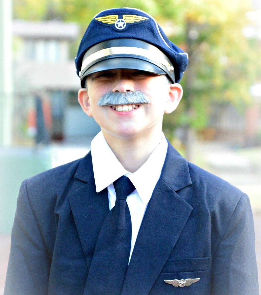 Son Sully's SULLY SULLENBERGER Halloween Costume | Gen X Blog | Halloween  costumes, Sully, Costumes