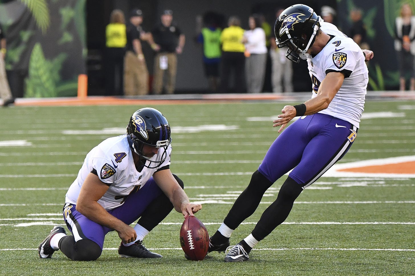 Don&#39;t adjust your TV set: Ravens unveil purple pants for game vs. Bengals -  Baltimore Sun