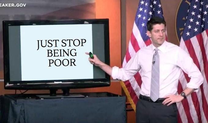 Stop Being Poor | Know Your Meme