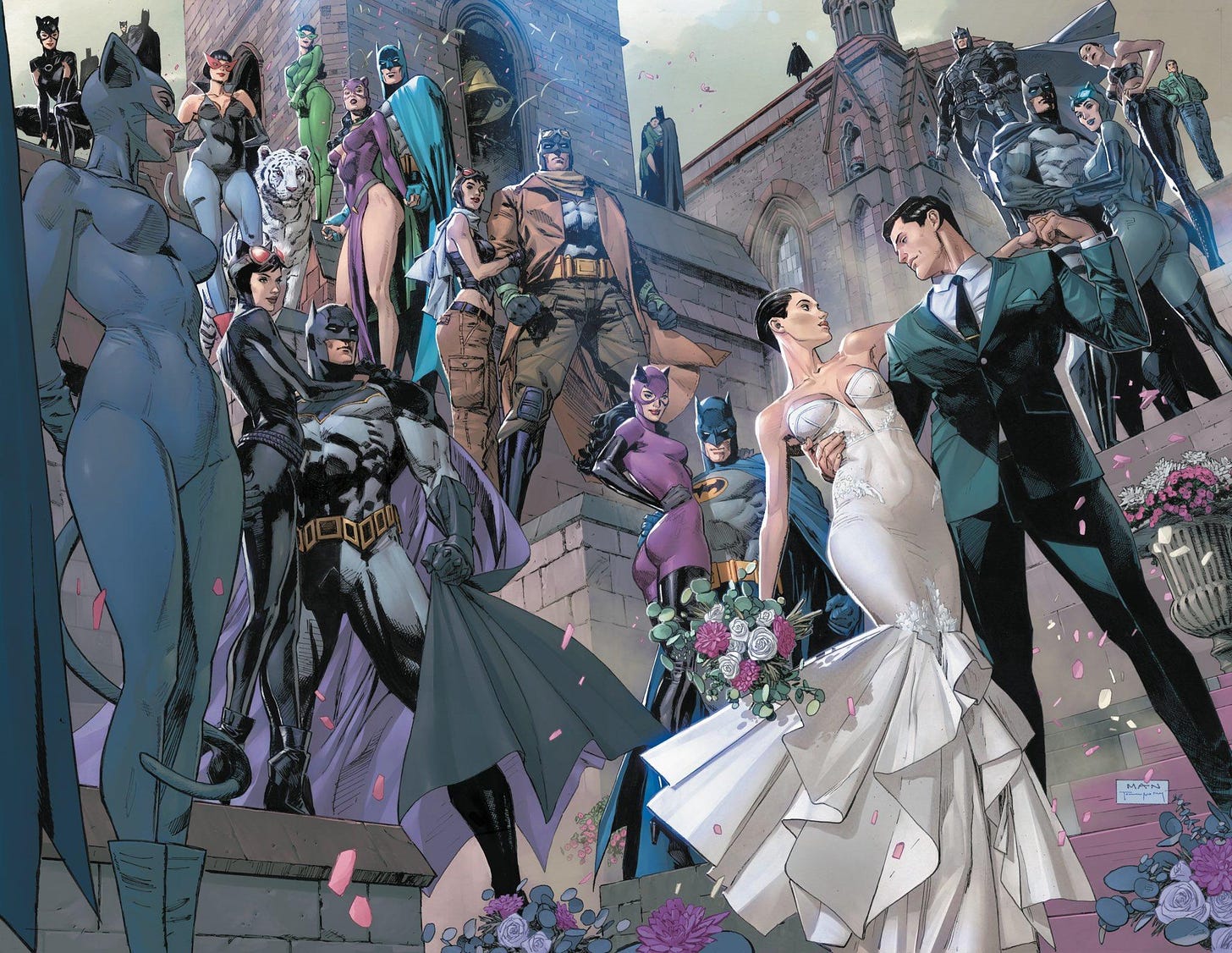 Batman/Catwoman #12 Cover Brings Iconic Looks Together for Final Issue