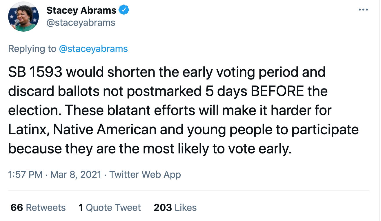 Screen-Shot-2021-03-08-at-2.15.23-PM Stacey Abrams Makes Power Move To Thwart GOP Voter Suppression Corruption Crime Featured Politics Top Stories 
