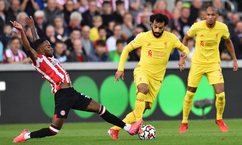 Report: Salah scores 100th league goal but Reds held at Brentford -  Liverpool FC