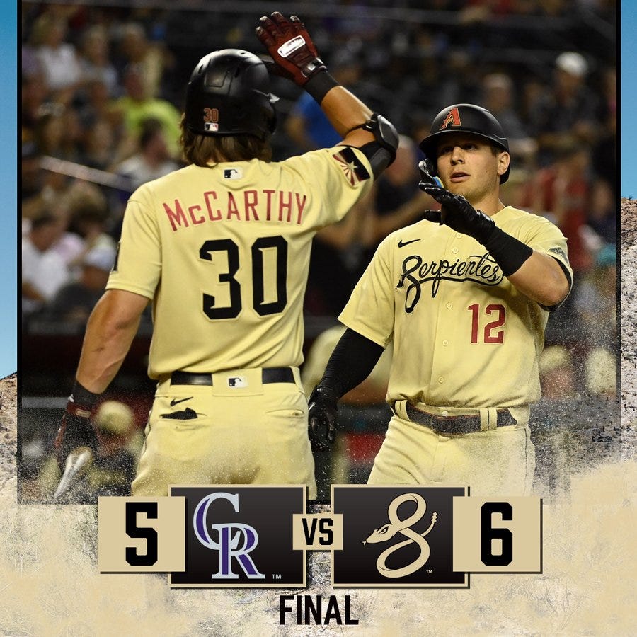 Diamondbacks City Connect graphic