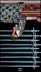 Nine of Swords Reversed