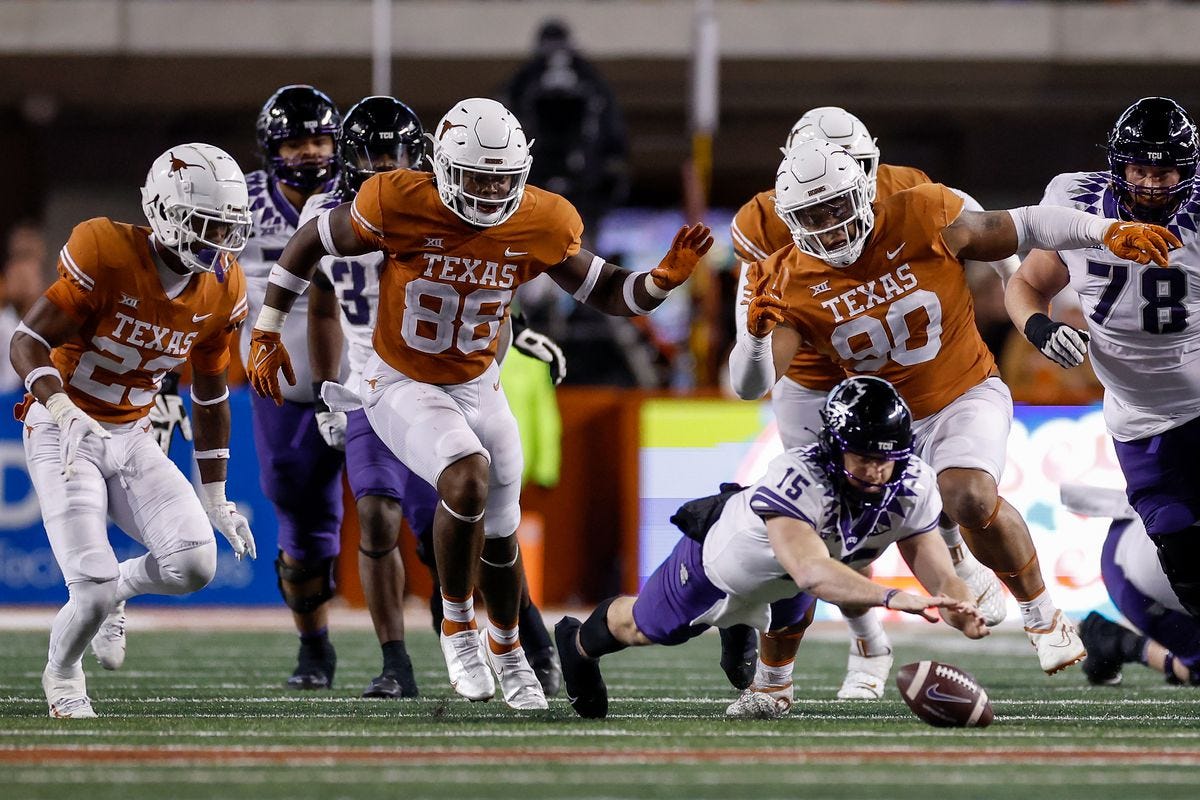 Texas vs. TCU: Five observations and Sunday chat - Burnt Orange Nation