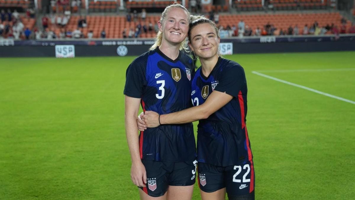 USWNT players and sisters Kristie and Sam Mewis collaborate with brewery to  give back to kids - CBSSports.com