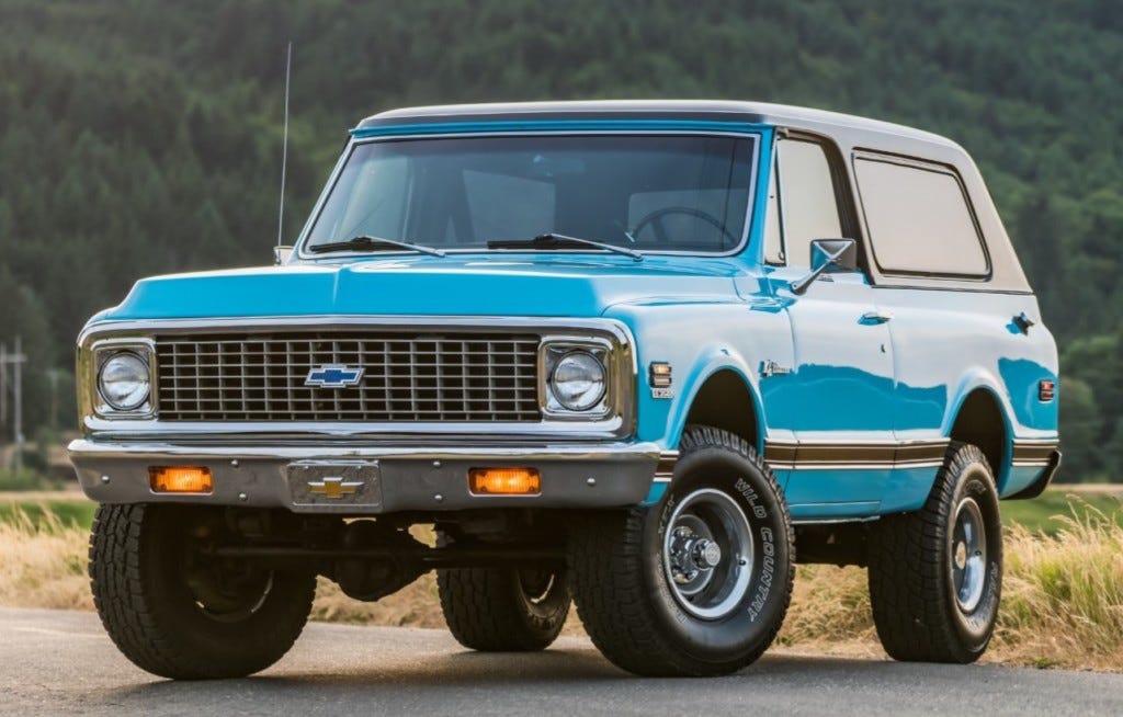 Chevrolet Blazer For Sale - BaT Auctions