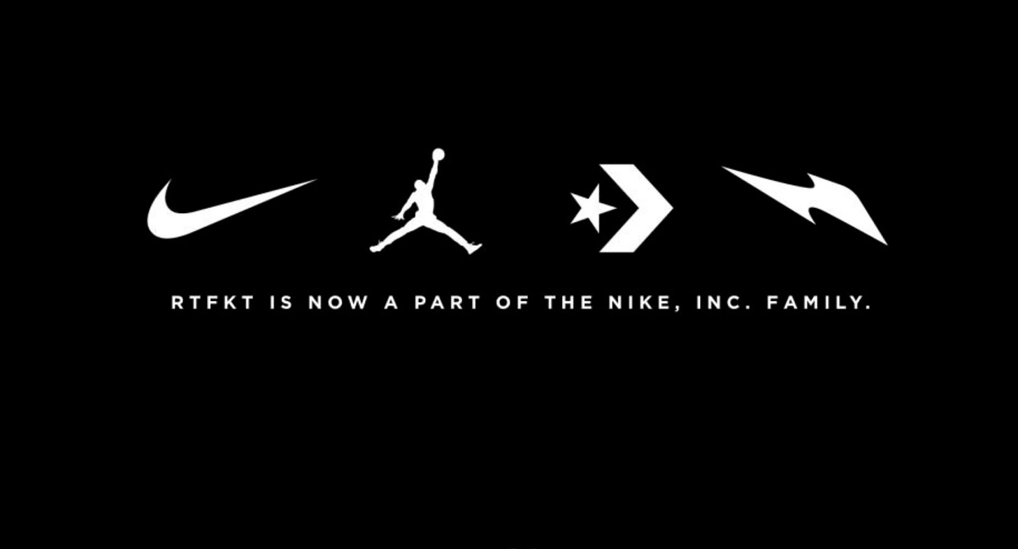 Nike buys virtual sneaker maker RTFKT in metaverse push