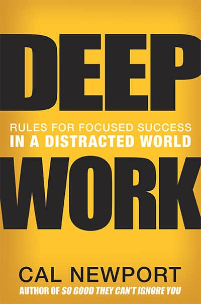 deep work book cover