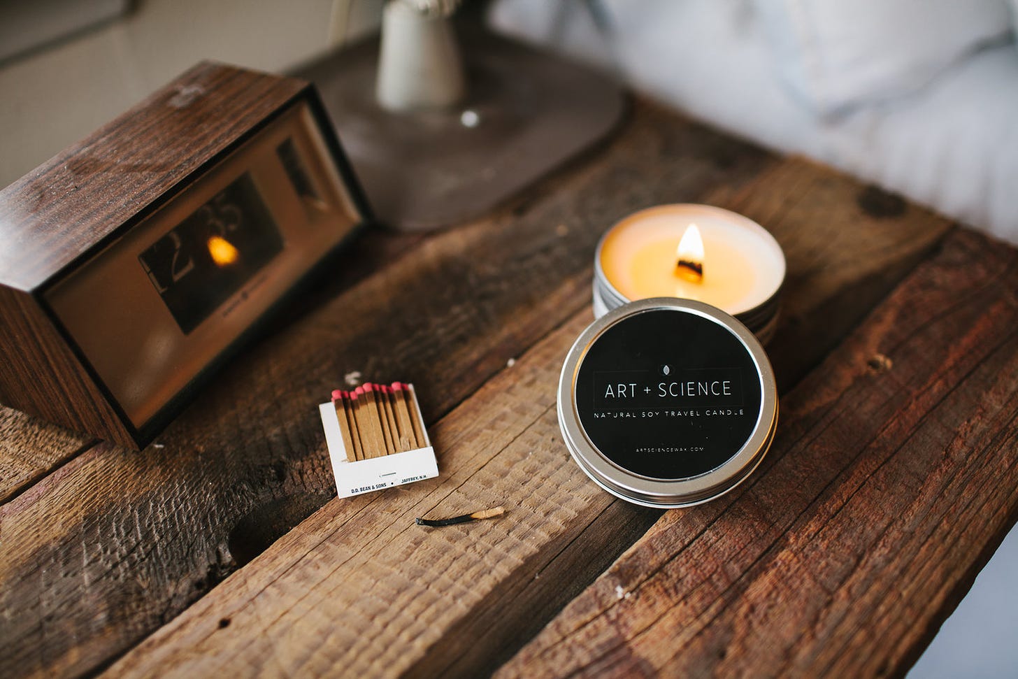 3.5oz Travel TIn Candle — ART+SCIENCE