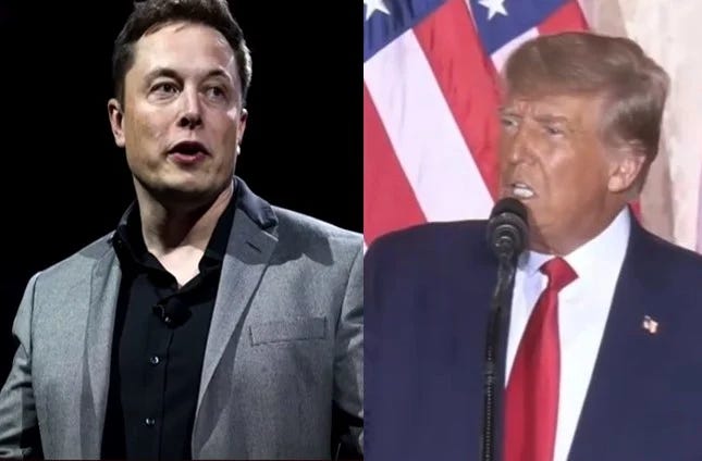Elon Musk dan Presiden Trump