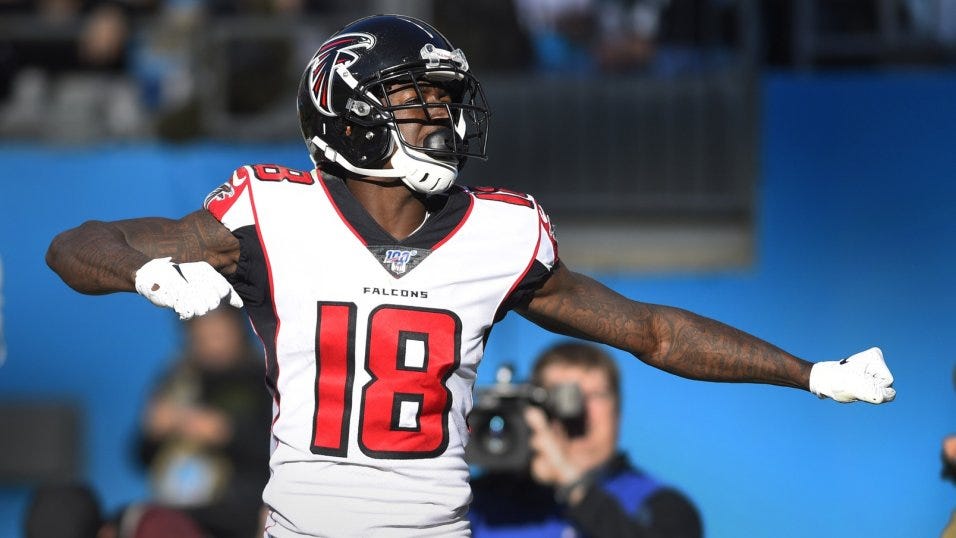 Julio Jones is a roadblock for the Calvin Ridley fantasy football hype  train | Fantasy Football News, Rankings and Projections | PFF