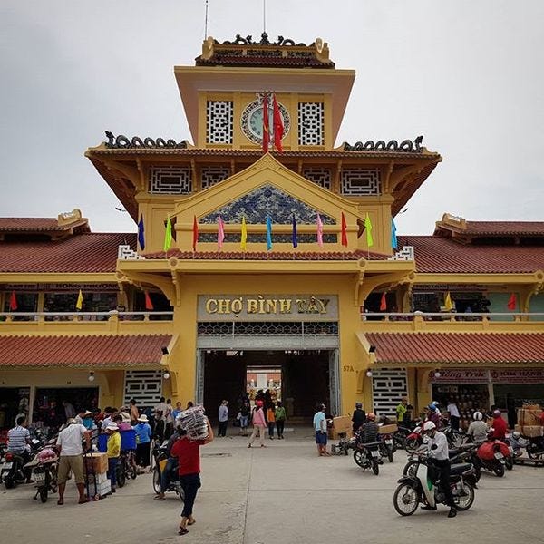 Binh Tay Market has reopened after a much-delayed renovation.