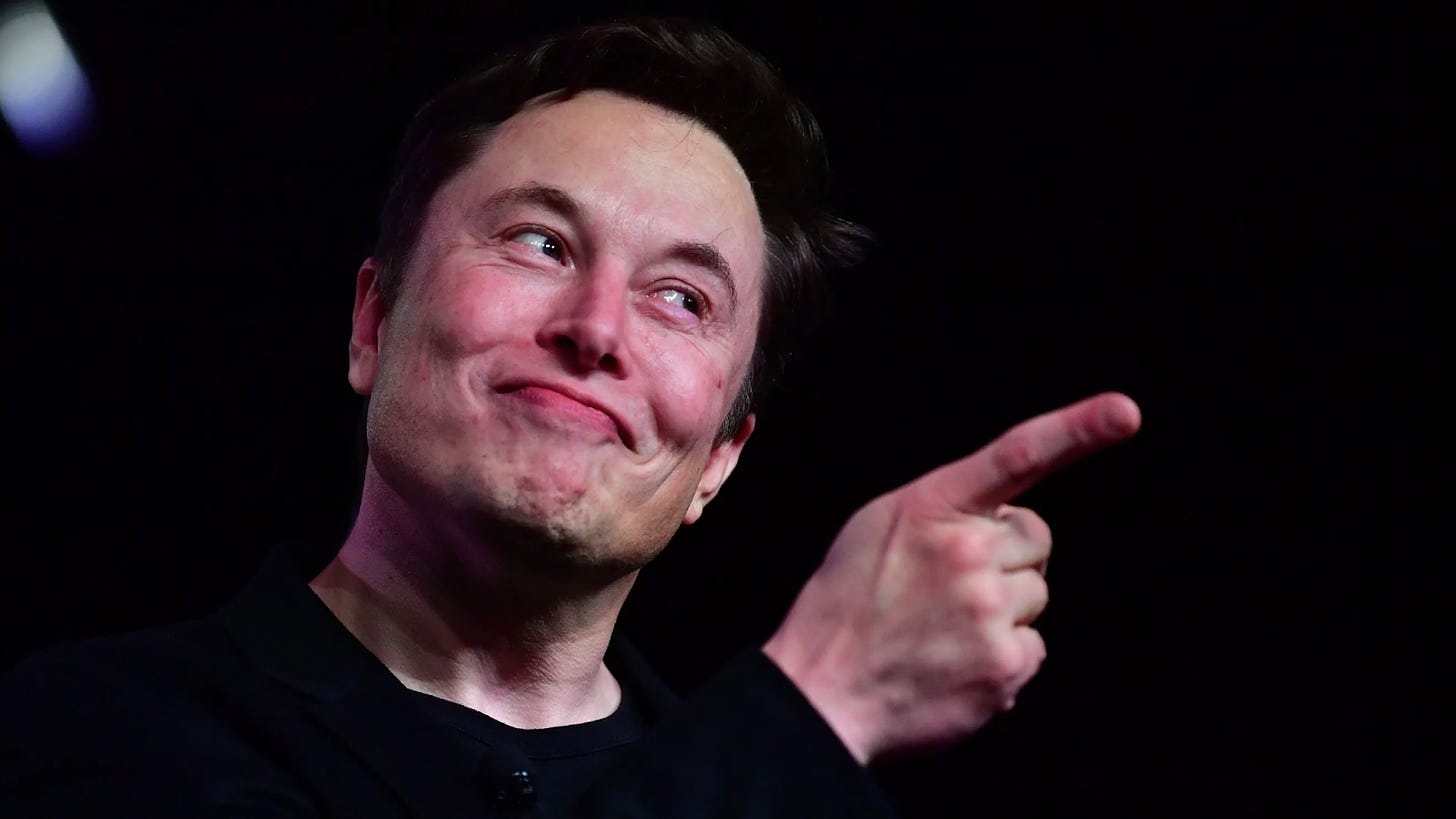 Onboard Elon Musk Tesla SpaceX