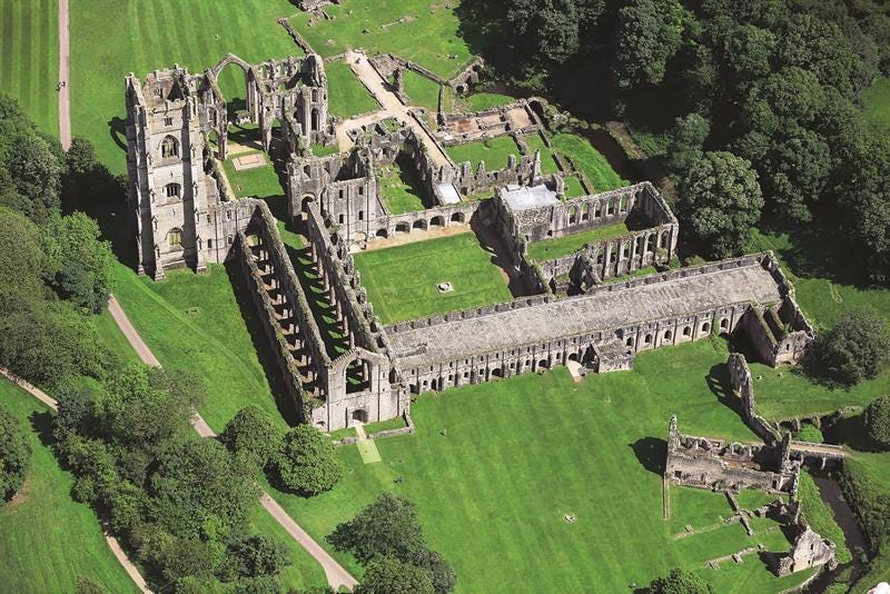 Recycling at historical Yorkshire site Fountains Abbey has never been easier
