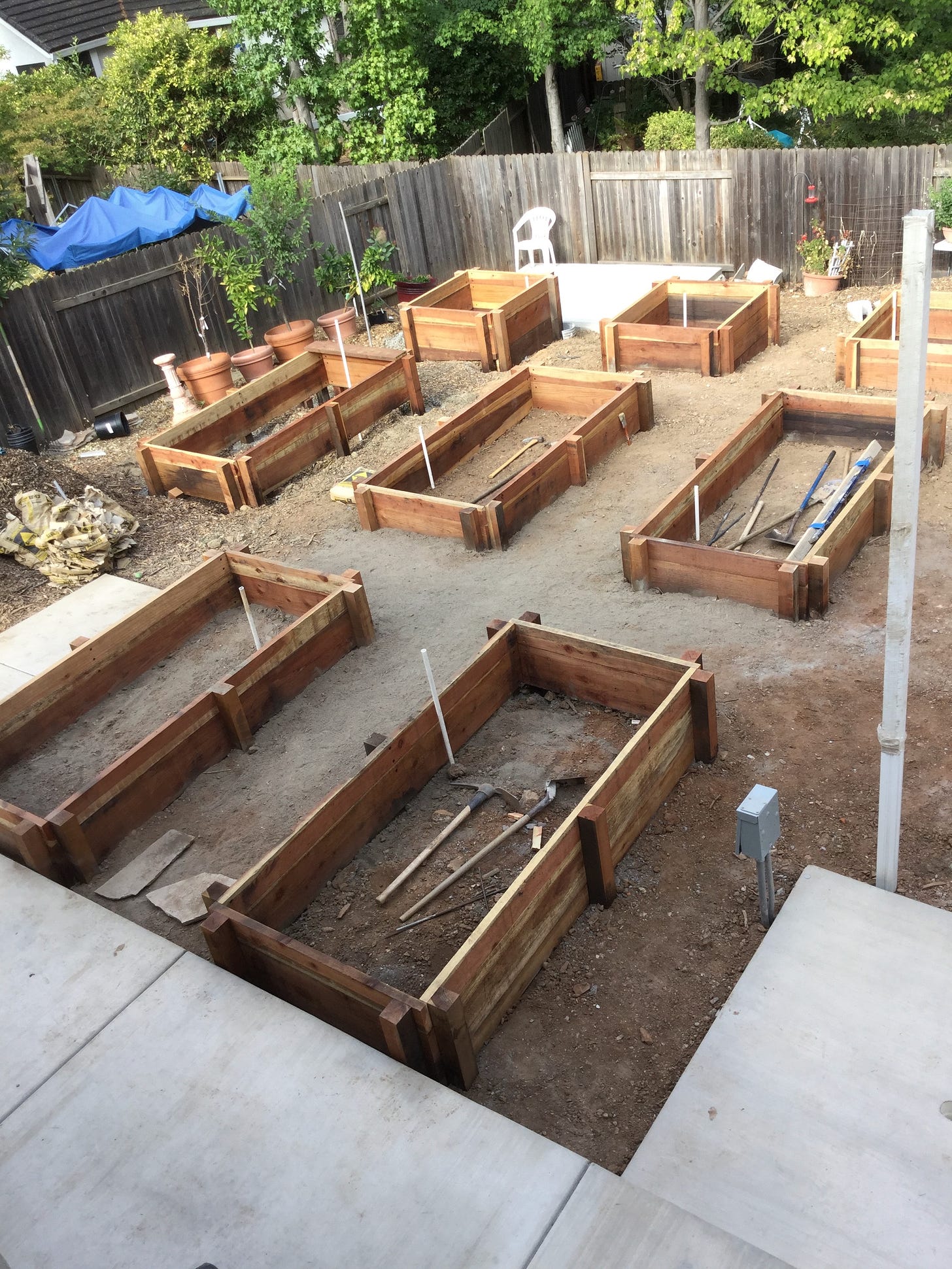 Raised Bed Construction