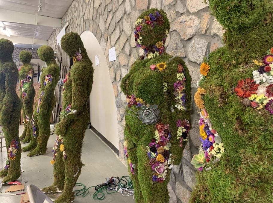 23 life-like floral sculptures installed at Ascarate Park in honor ...