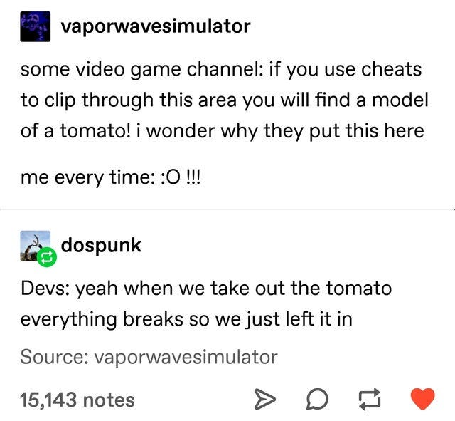 r/tumblr - It's a load-bearing tomato