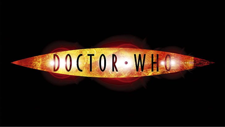 This image features Doctor Who's official, onscreen, title-card logo from Russell T. Davies's era (Series 1, 2, 3, & 4).