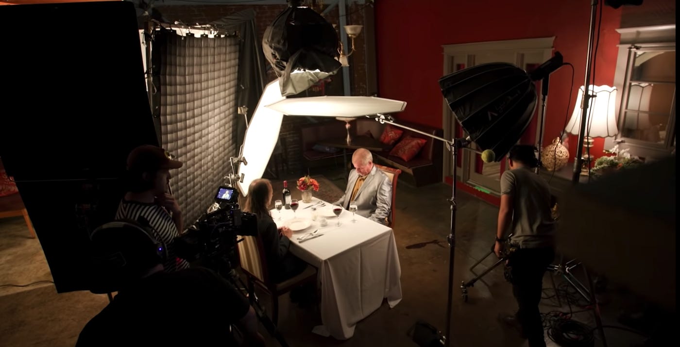 How to Light a Dinner Scene / 5 Filmmaking Tips | Aputure
