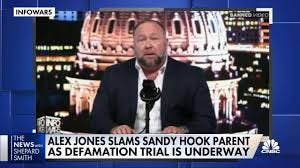 Alex Jones slams Sandy Hook parent during defamation trial - YouTube