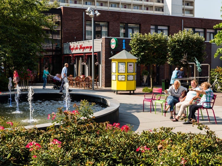 Dutch 'dementia village' Hogewey recreates life in the real world